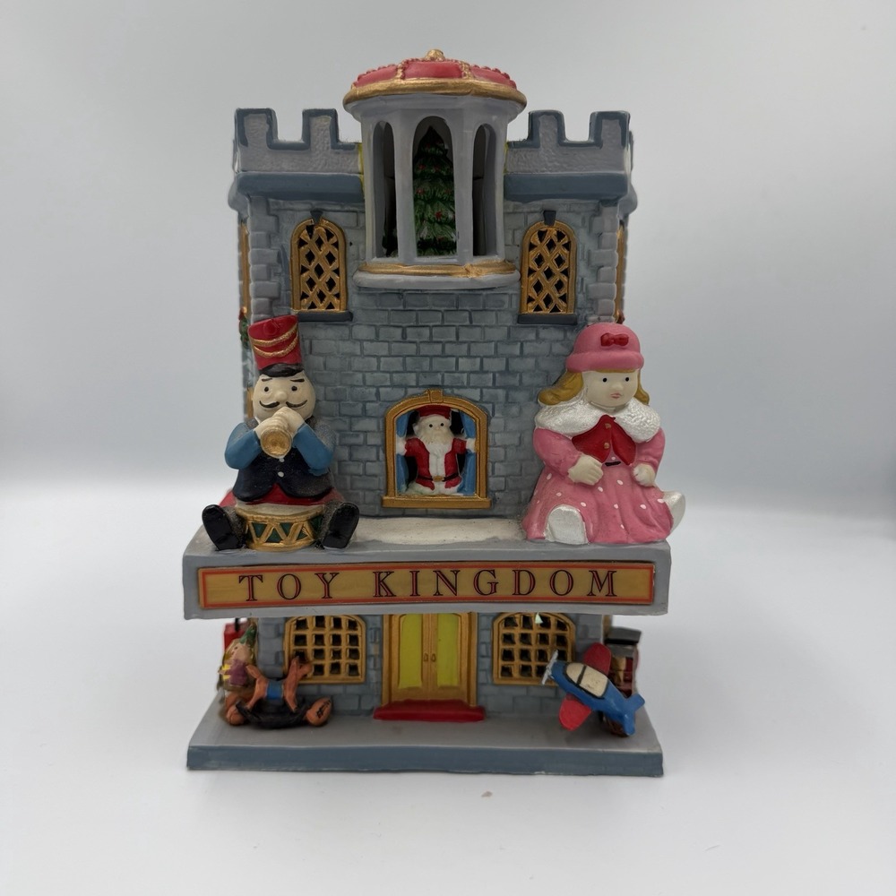 Lemax Village Collection 1999 Porcelain Lighted Toy Kingdom - Picture 7 of 7